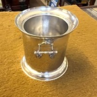 Victorian Silver Plated Wine Bottle Holder by John Gallimore Sheffield