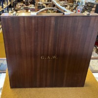 Vintage Bank Of Scotland Travelling Clerks Lectern Case