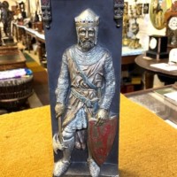 Vintage 'Robert The Bruce' Plaster Plaque