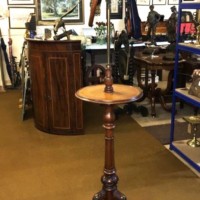 Antique Gentleman's Shaving Stand with Adjustable Mirror