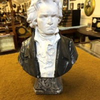 Vintage Plaster Bust of Beethoven