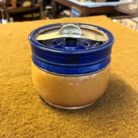 Vintage Royal Doulton Tobacco Jar with Inner Lid & Patent Retaining Bar