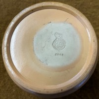 Vintage Royal Doulton Tobacco Jar with Inner Lid & Patent Retaining Bar
