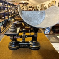 Vintage Shop Fruit / Veg Weighing Scales by Asco Ltd 24 Skene Square Aberdeen
