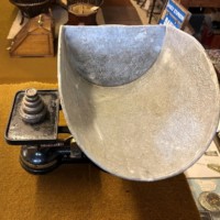 Vintage Shop Fruit / Veg Weighing Scales by Asco Ltd 24 Skene Square Aberdeen