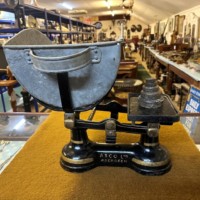 Vintage Shop Fruit / Veg Weighing Scales by Asco Ltd 24 Skene Square Aberdeen