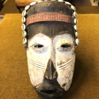 Vintage African Tribal Dan Mask from Ivory Coast