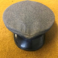 Vintage RAF Ordinary Airman's Peaked Cap c/w Brass Cap Badge