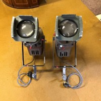 Vintage Pair of Strand Co Theatre Lamps from Chichester Festival Theatre