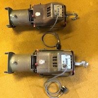 Vintage Pair of Strand Co Theatre Lamps from Chichester Festival Theatre