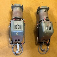 Vintage Pair of Strand Co Theatre Lamps from Chichester Festival Theatre
