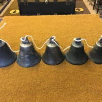 Set of 5 Graduated Country House Service Bells