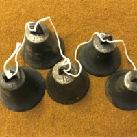 Set of 5 Graduated Country House Service Bells