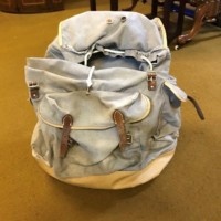 Vintage Canvas / Leather Rucksack