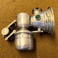 Antique Joseph Lucas Aceta Major 314.11 Carbide Cycle Lamp a