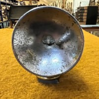 Antique Butterfly Trade Mark Brass Carbide Miners Lamp