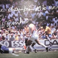 Signed Print of Jairzinho Brazil