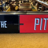 Vintage Illuminated Sign "The Pit"