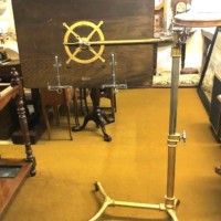 Antique "ADAPTA" Patent Adjustable Overbed / Hospital Table by J Foot & Son Ltd London