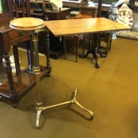 Antique "ADAPTA" Patent Adjustable Overbed / Hospital Table by J Foot & Son Ltd London