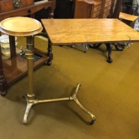 Antique "ADAPTA" Patent Adjustable Overbed / Hospital Table by J Foot & Son Ltd London