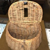 Vintage Fishing Creel Basket