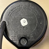 Vintage Smith's Sectric Electric Wall Clock ﻿with Brown Bakelite Case