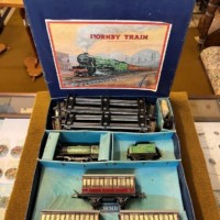 Vintage Hornby Clockwork '0' Gauge Passenger Train Set No 51