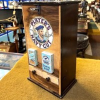 Vintage Counter / Bar Top Cigarette Vending Machine