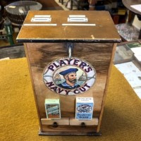 Vintage Counter / Bar Top Cigarette Vending Machine