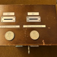 Vintage Counter / Bar Top Cigarette Vending Machine