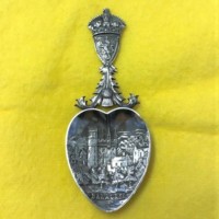 Silver Caddy Spoon Balmoral Castle