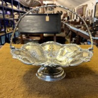 Victorian Silver Plated Fruit Bowl Marked JS&S for John Sherwood & Sons Birmingham