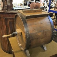 Vintage Oak Butter Churn