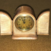 Leather Cased Travel Clock