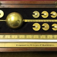 Antique Sikes Hydrometer Retailed by W Aronsberg 12 Victoria St Manchester