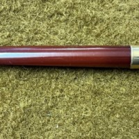 Antique Cheroot Holder with 15c Rolled Gold Collar