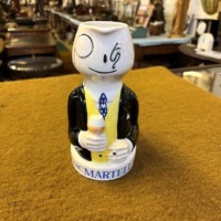 Vintage Martell Brandy Advertising Water Jug