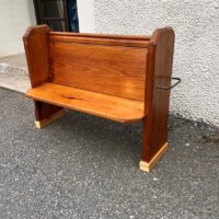 Victorian Pine Church Pew