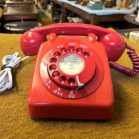 Vintage Red GPO 706L Telephone