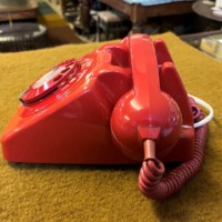 Vintage Red GPO 706L Telephone