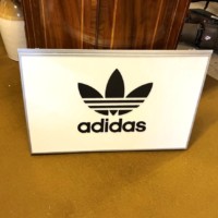 Vintage Illuminated "Adidas" Sportswear Sign