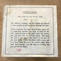 Vintage Counter Top Wooden Cash Register