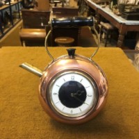 Vintage Copper Kettle Kitchen Wall Clock Tucker Nunn & Grimshaws Ltd