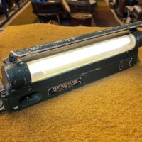 Vintage Military Armoured Vehicle Map Reading Lamp Complete with Shade mi