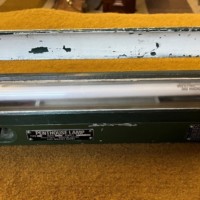 Vintage Military Armoured Vehicle Map Reading Lamp Complete with Shade mi