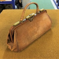 Small Doctor's / Midwives Gladstone Bag