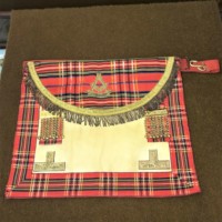 Royal Stewart Tartan Masonic Apron