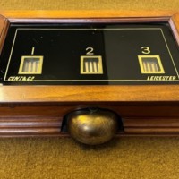 Antique Butlers Bell Box by Gent of Leicester