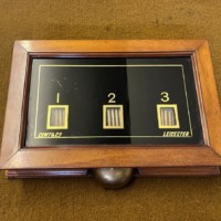 Antique Butlers Bell Box by Gent of Leicester